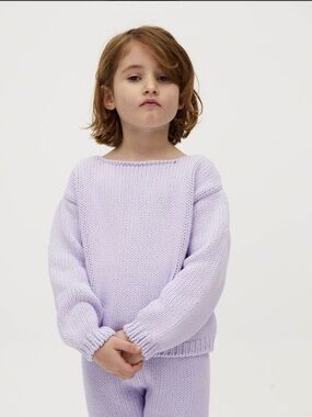 Babaa no3 Jumper / Sweater - Violet Milk (Lilac) sz 6